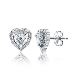 Caraters Glamour 0.70 cts F VS Heart Brilliant Diamonds