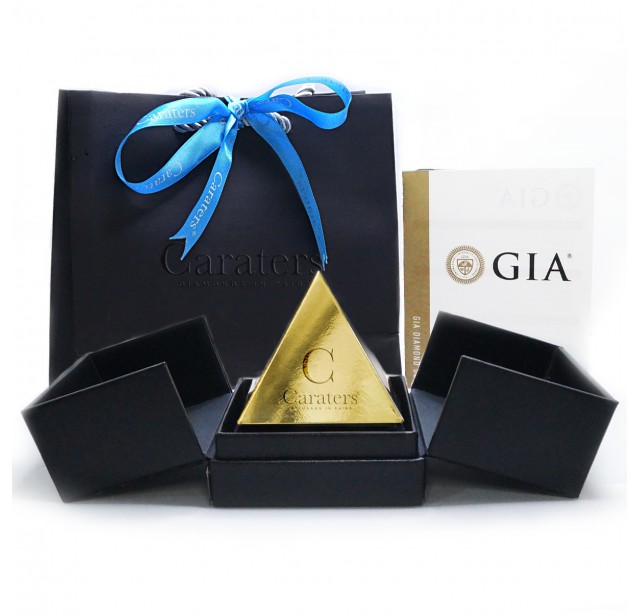 GIA Certified 0.50cts (x2) F VS1 Princess Cut Diamond