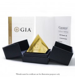 GIA Certified 1.01 cts & 1.03 cts (x2) D VS2 Round Brilliant Diamonds