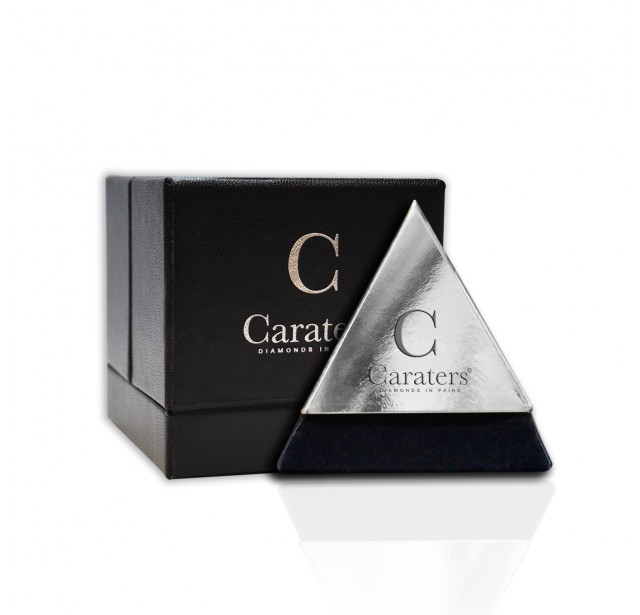 Caraters Glamour 0.30 cts (x2) F VVS Princess Cut Diamonds
